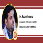 Interview Dr Ruchir Saxena Associate Professor and Head IT at Poddar Group of Institutions Jaipur